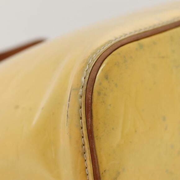 LOUIS VUITTON Monogram Vernis Houston Hand Bag Gris M91053 - Picture 9 of 16